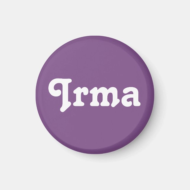 Magnet Irma (Framsidan)