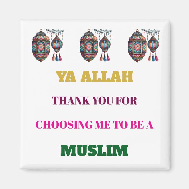 Magnet- Islamic Lantern Magnets Magnet (Framsidan)