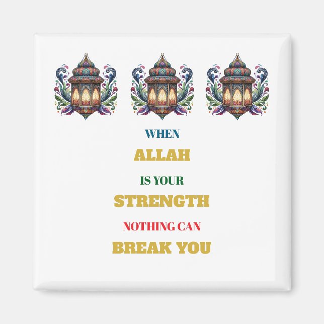 Magnet-Islamic Lantern Magnets Magnet (Framsidan)