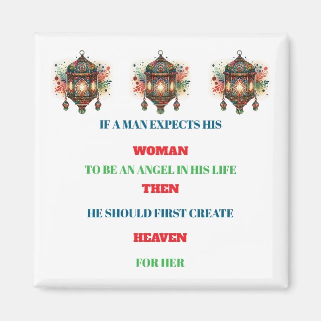 Magnet-Islamic Lantern Magnets Magnet (Framsidan)