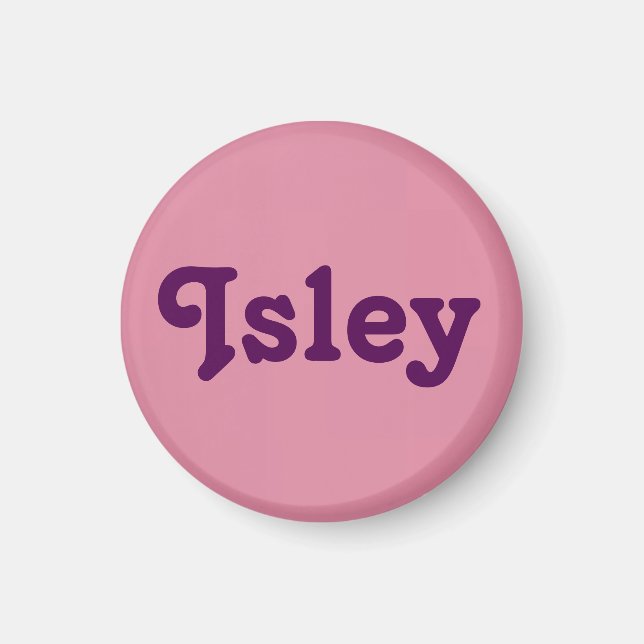 Magnet Isley (Framsidan)