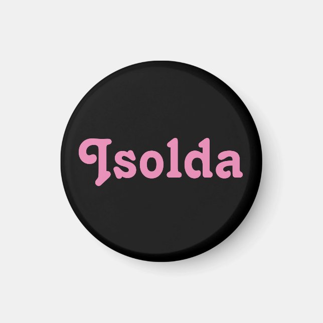 Magnet Isolda (Framsidan)