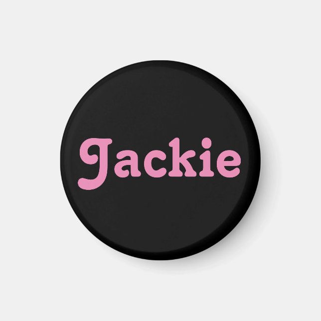 Magnet Jackie (Framsidan)