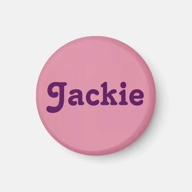 Magnet Jackie (Framsidan)