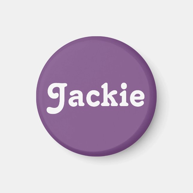 Magnet Jackie (Framsidan)