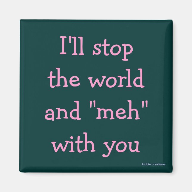 Magnet - jag stoppar världen (Framsidan)