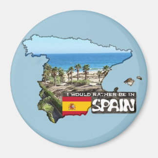 [Magnet] Jag vill hellre vara i Spanien Magnet