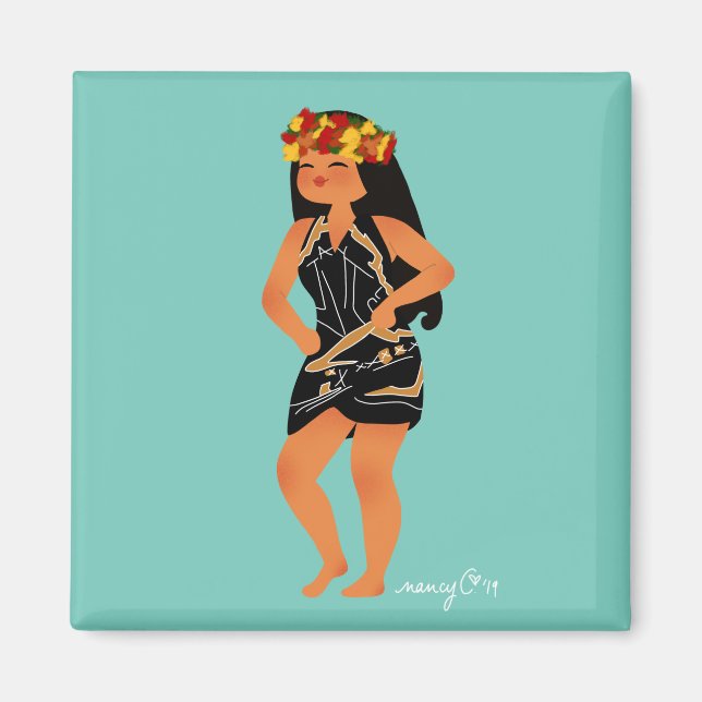 Magnet Jeanne's Pareu (Framsidan)