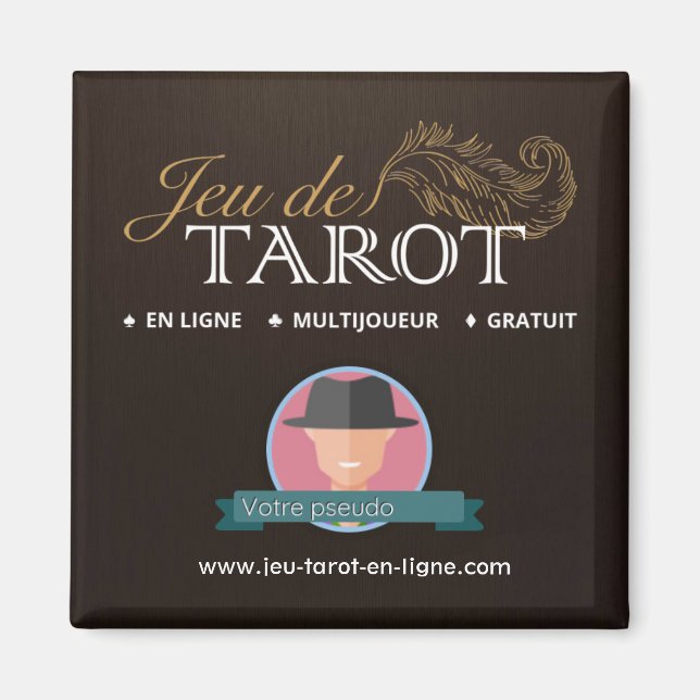 Magnet jeu de tarot (Framsidan)