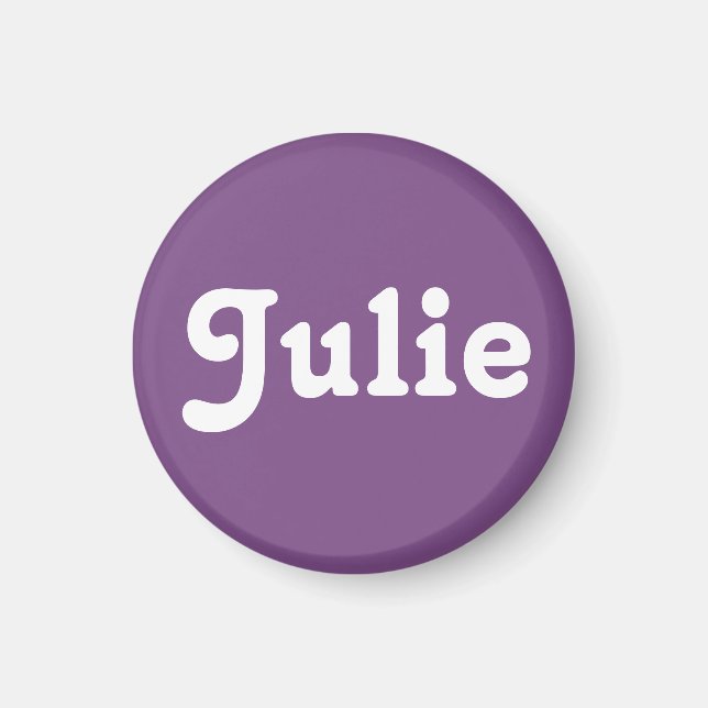Magnet Julie (Framsidan)