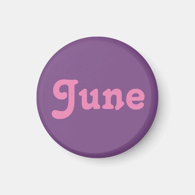 Magnet June (Framsidan)