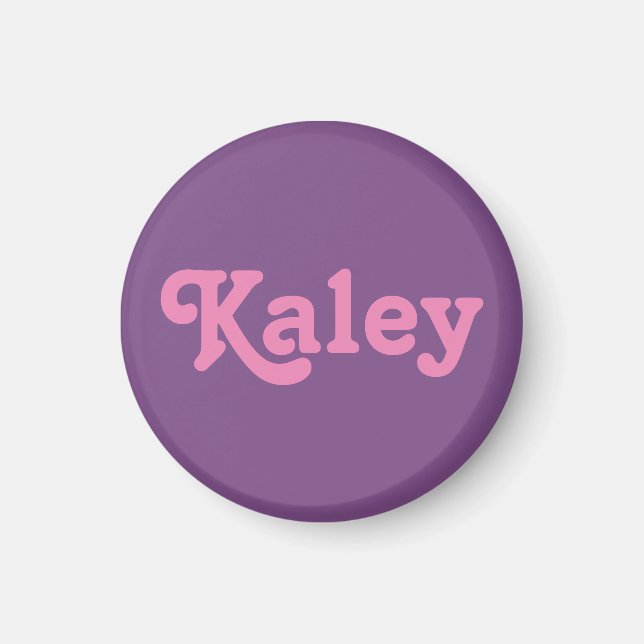 Magnet Kaley (Framsidan)