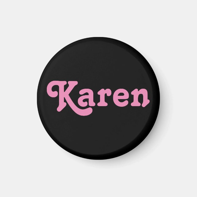 Magnet Karen (Framsidan)