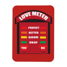Magnet "Kärlek Meter"