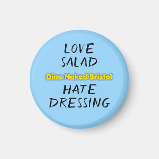 Magnet "Kärlek Salad Hate Dressing"
