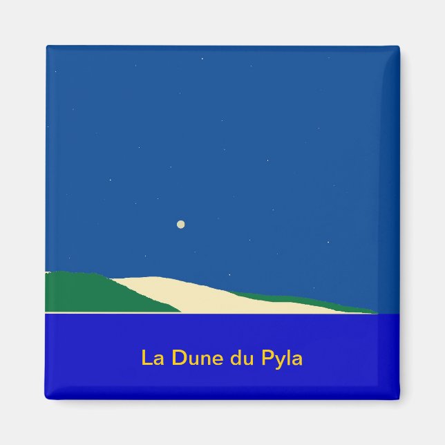 Magnet "La Dune du Pyla" (Framsidan)