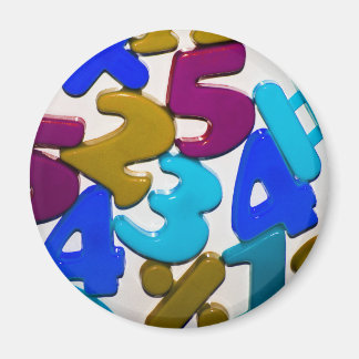 Magnet Leksak-nummer av plast