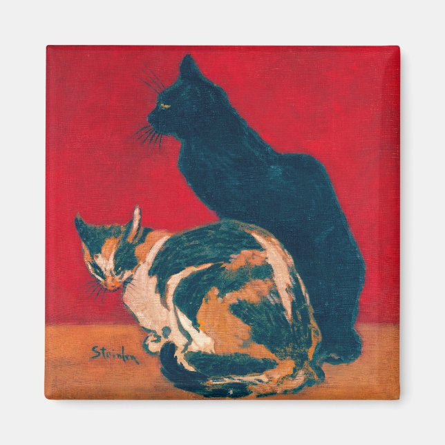 Magnet: Les Chattor av Theophile Steinlen Magnet (Framsidan)