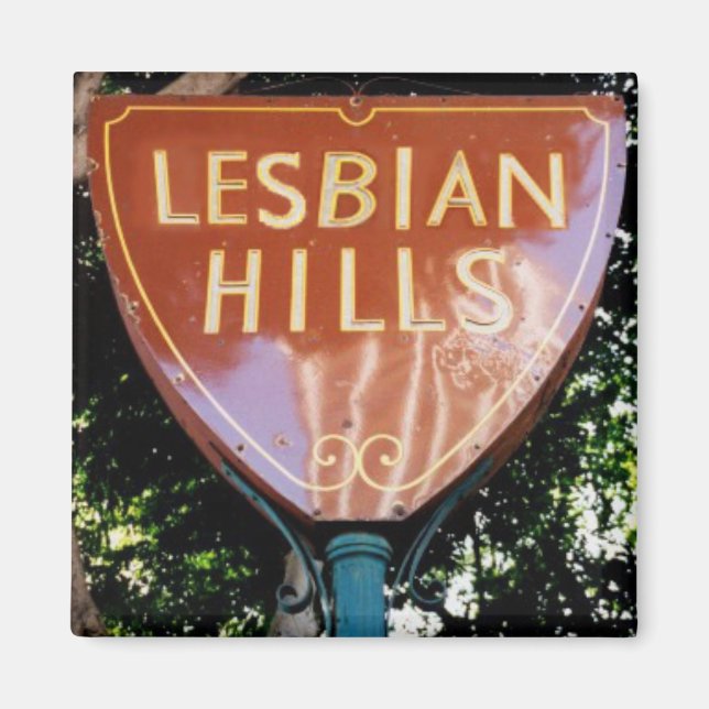 Magnet - "Lesbisk Backe" (Framsidan)