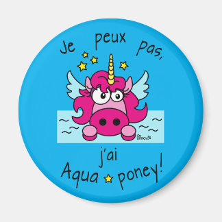 Magnet "Licorne, Aquaponey"