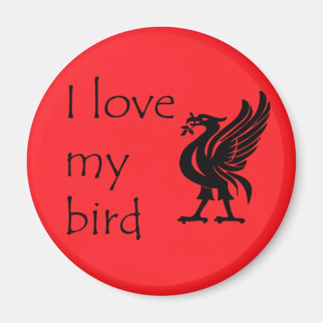 Magnet - Liverpool Liverbird (Framsidan)