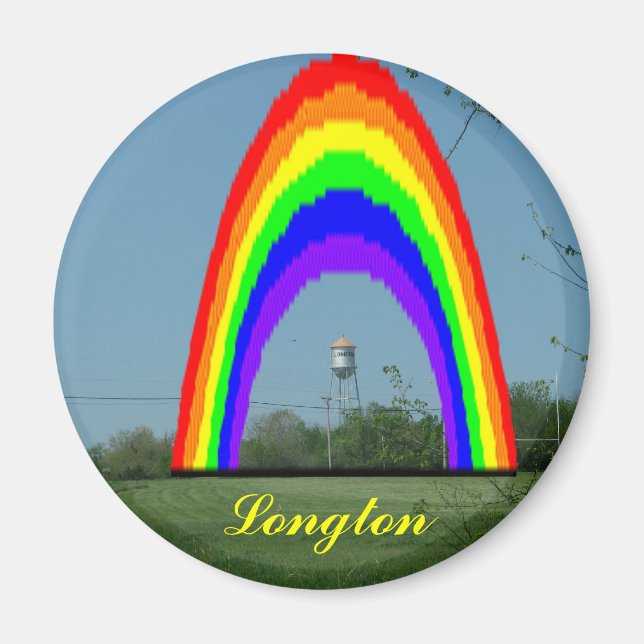 Magnet: Longton Rainbow Magnet (Framsidan)