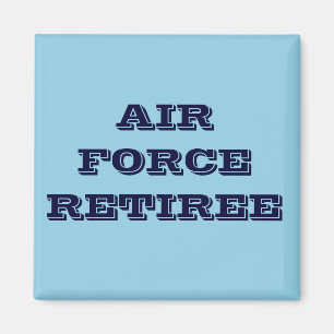 Magnet Luft Force Retiree