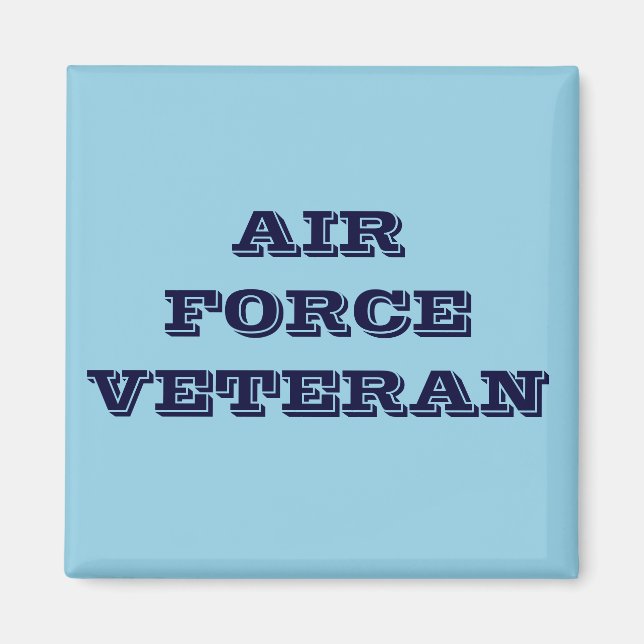 Magnet Luft Force Veteran (Framsidan)