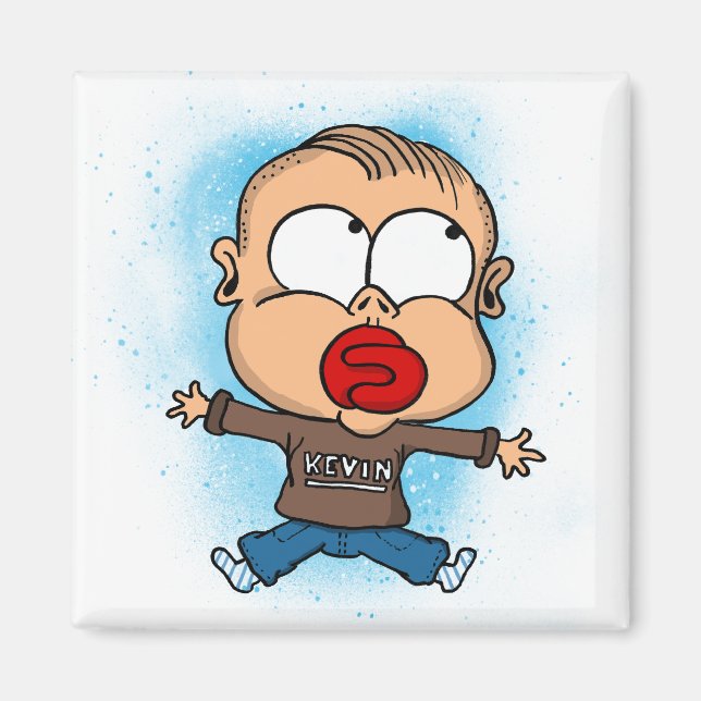 magnet "lustig baby" (Framsidan)