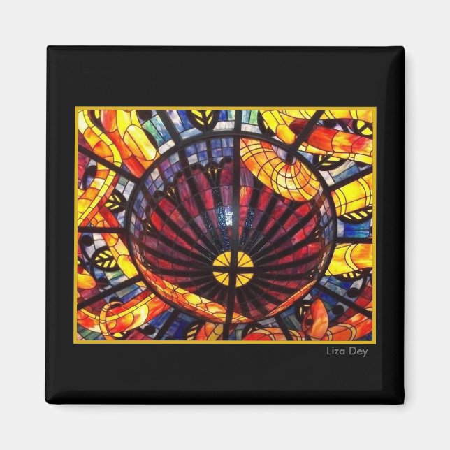 Magnet "Målat glas" (Framsidan)