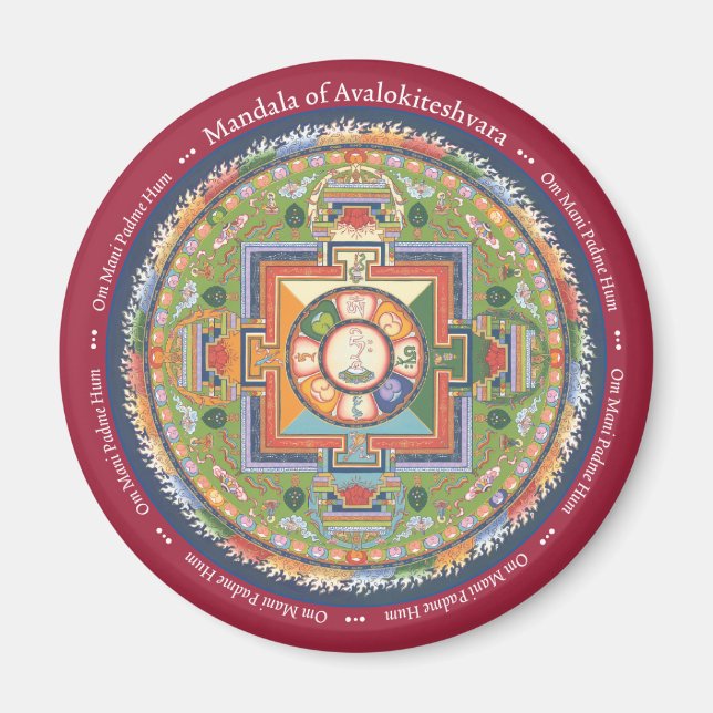 MAGNET Mandala of Chenrezig (Compassion) (Framsidan)