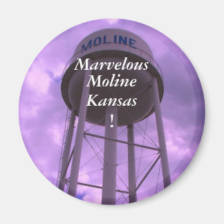 Magnet: Marvelous, Moline, Kansas! Magnet
