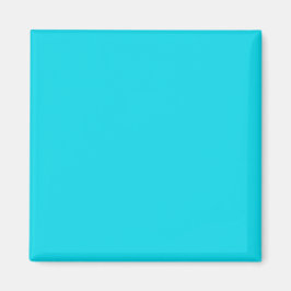Magnet med Aqua Blue-bakgrund
