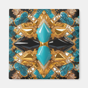 Magnet med Bahamas Färg Design