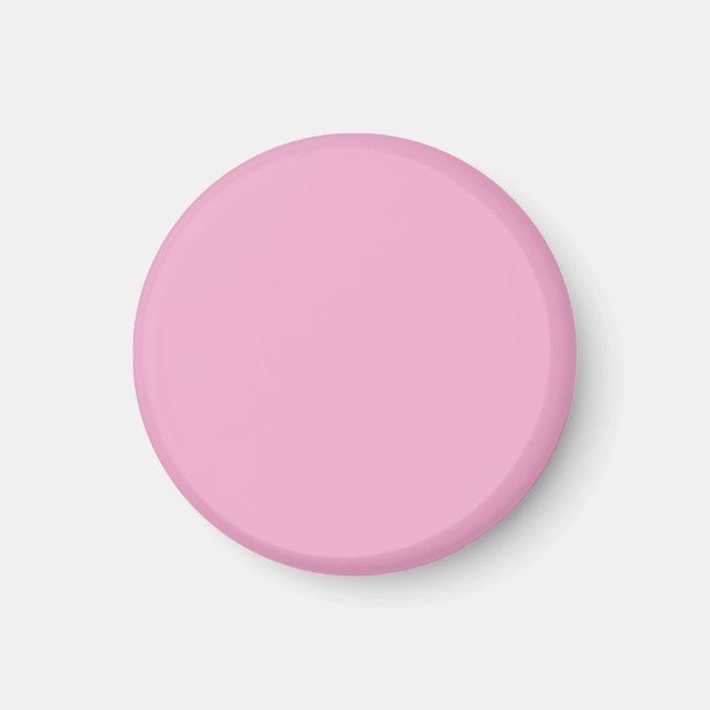 Magnet med bakgrunden Rosa (Framsidan)