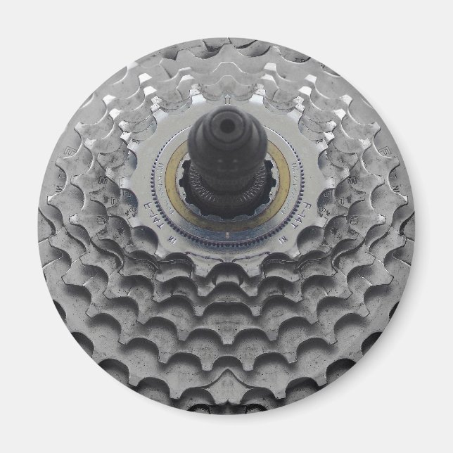 Magnet med Bike Sprocket (Framsidan)