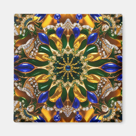 Magnet med Brasiliens Färg Design