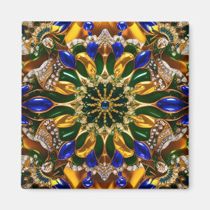 Magnet med Brasiliens Färg Design