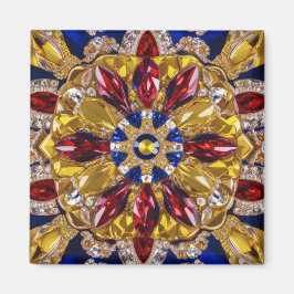 Magnet med Colombia Färg Design