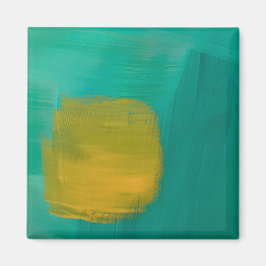 Magnet med dimmig sol-design