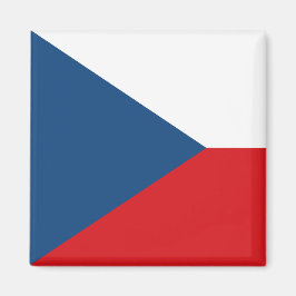 Magnet med Flagga av Czechia