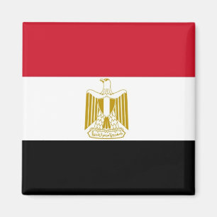 Magnet med Flagga av Egypten