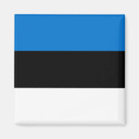 Magnet med Flagga av Estland