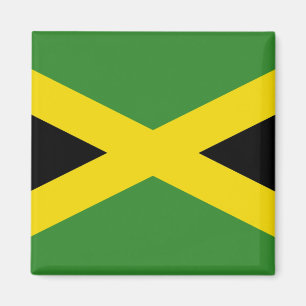Magnet med Flagga av Jamaica