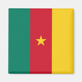 Magnet med Flagga av Kamerun