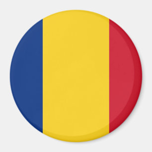 Magnet med Flagga av Rumänien