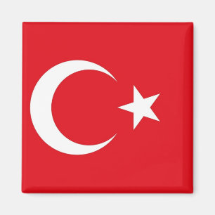 Magnet med Flagga av Turkiet