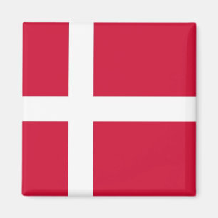 Magnet med Flagga i Danmark