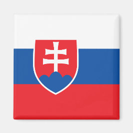 Magnet med Flagga i Slovakien