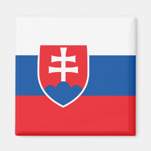 Magnet med Flagga i Slovakien